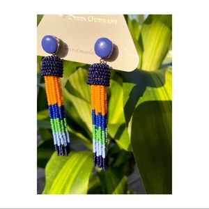 Deepa Beaded Statement Couture Earrings